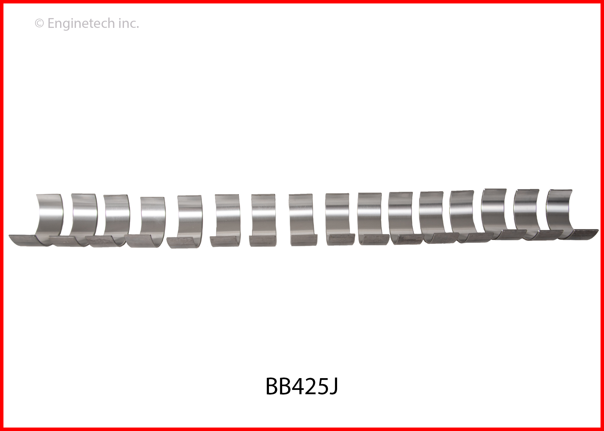Enginetech Engine Full Connecting Rod Bearing Set - BB425JSTD
